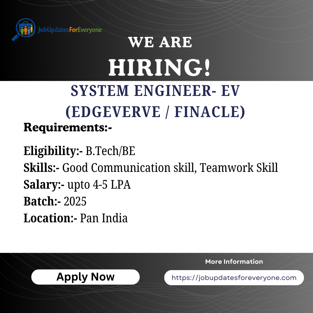 Infosys—Systems Engineer