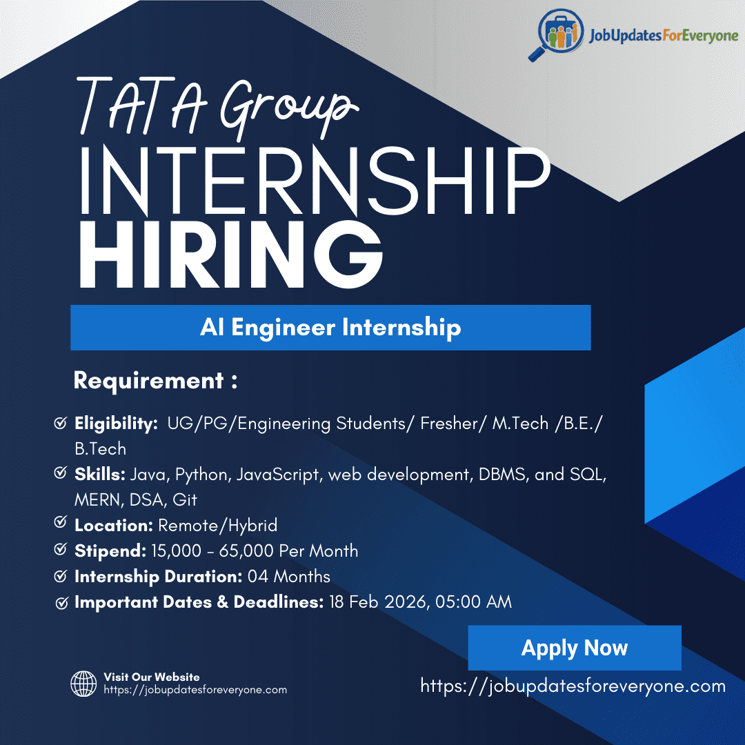 AI Engineer - Data Platform Internship—2025-26