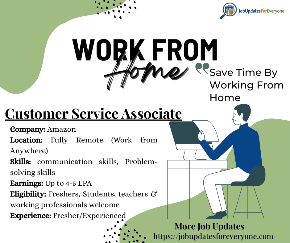 Customer Service Associate—Work From Home - 01 ﻿