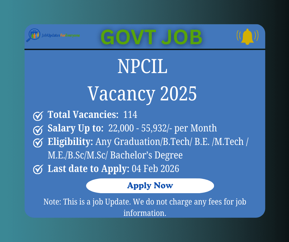 NPCIL Recruitment 2026