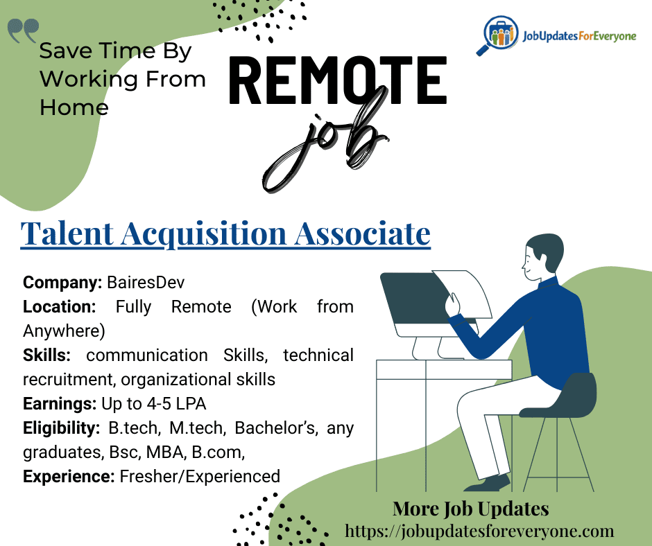 BairesDev Talent Acquisition Associate 2026