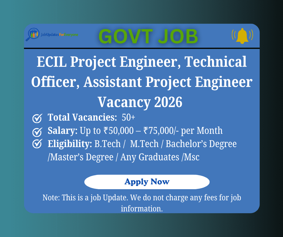 ECIL Recruitment 2026