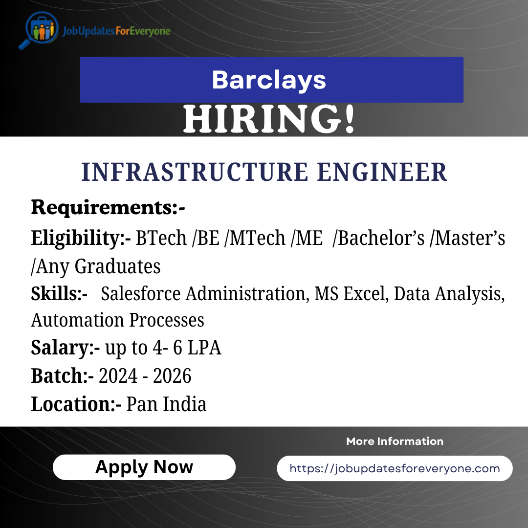 Infrastructure Engineer Jobs 2026